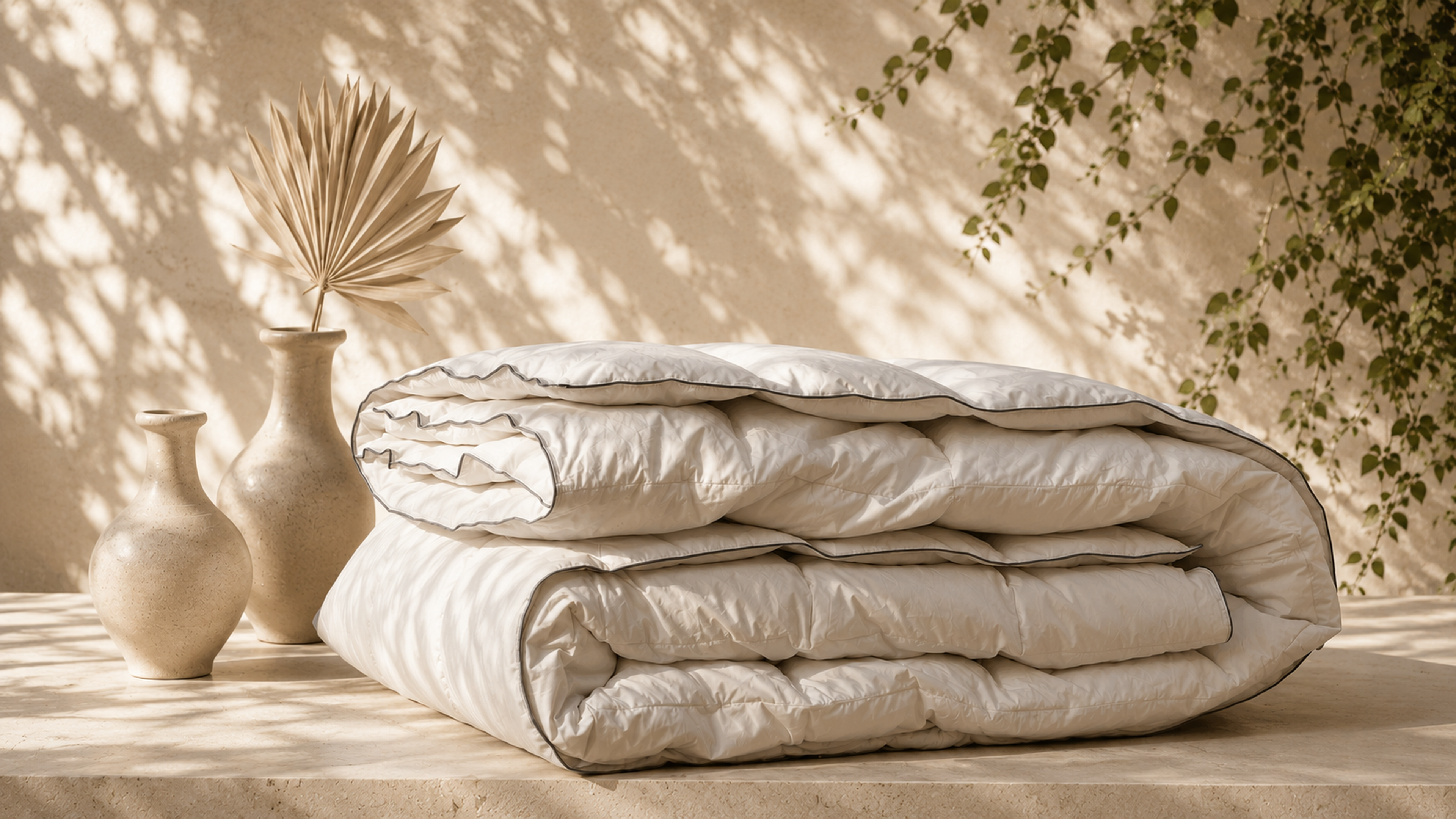 Couettes naturelles en duvet d'oie de Mazurie