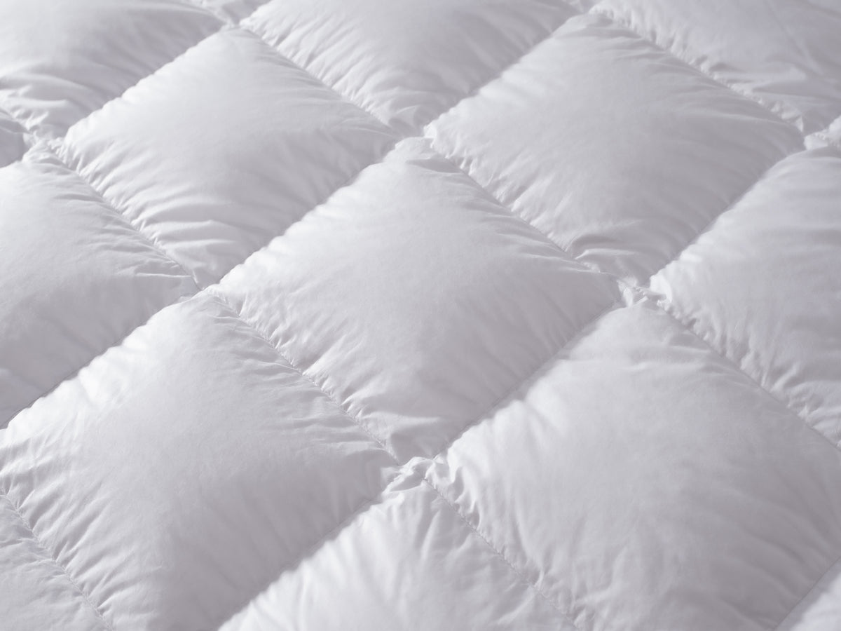 Détails couette naturelle absolue 100% duvet d'oie