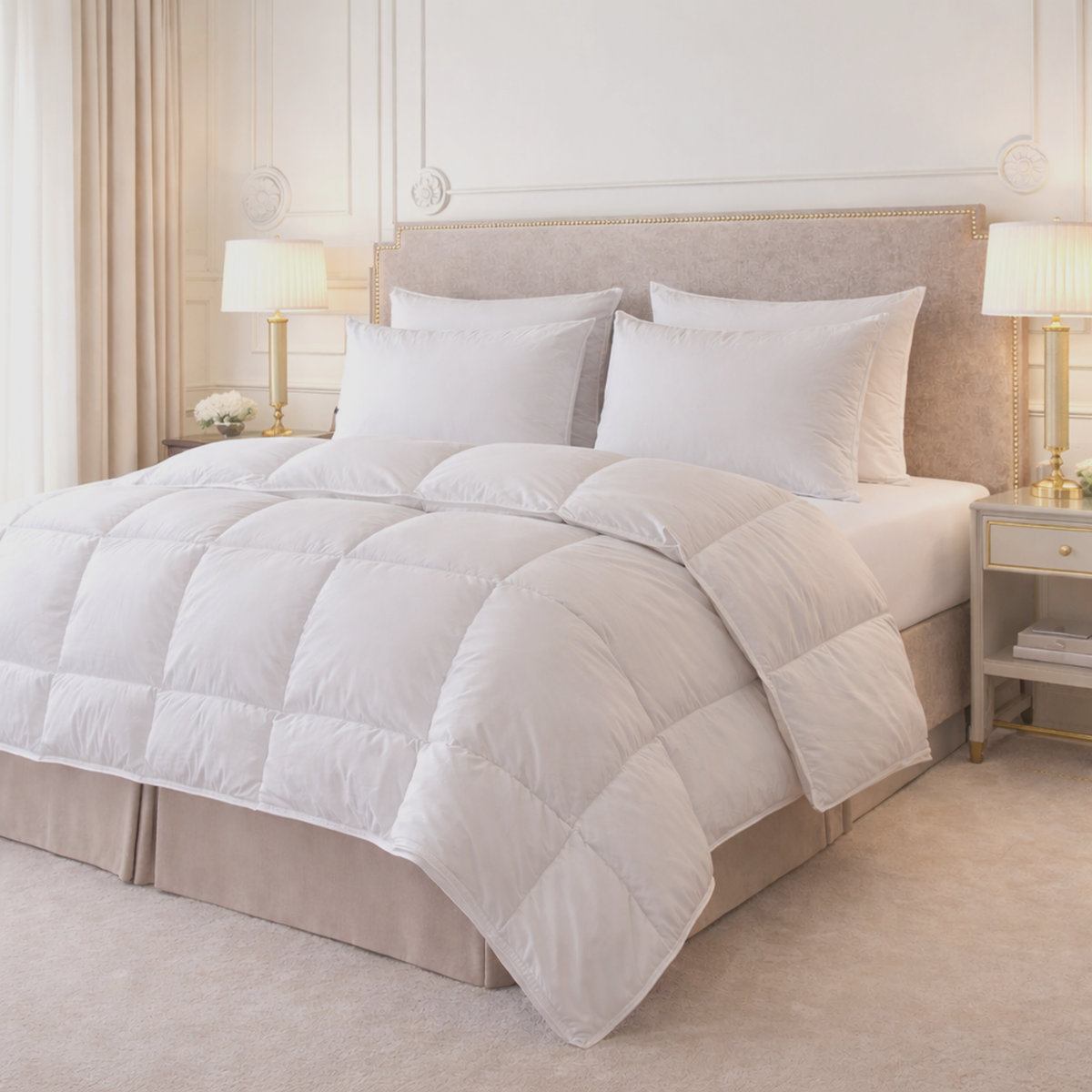 Ensemble couette et oreillers Prestige