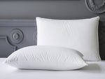 Oreiller de luxe avec 90% de duvet d'oie en 50x70cm et 65x65cm