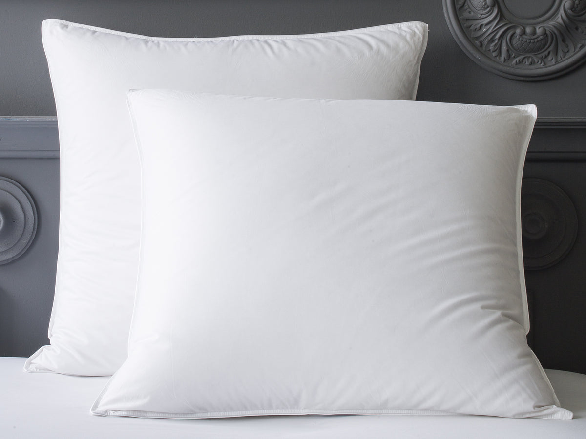 Oreiller naturel haut de gamme à 90% de duvet d'oie de Mazurie